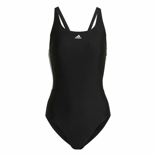 Γυναικεία Μαγιό Adidas 3S Mid Suit Μαύρο