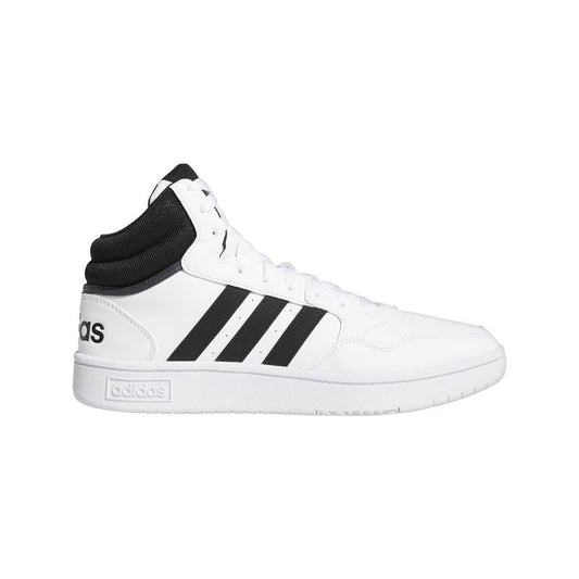 Ανδρικά Αθλητικά Παπούτσια Adidas Hoops 3.0 Mid Classic Vintage Λευκό