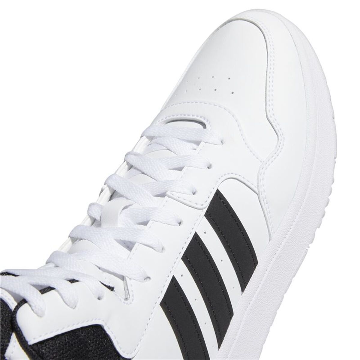 Ανδρικά Αθλητικά Παπούτσια Adidas Hoops 3.0 Mid Classic Vintage Λευκό