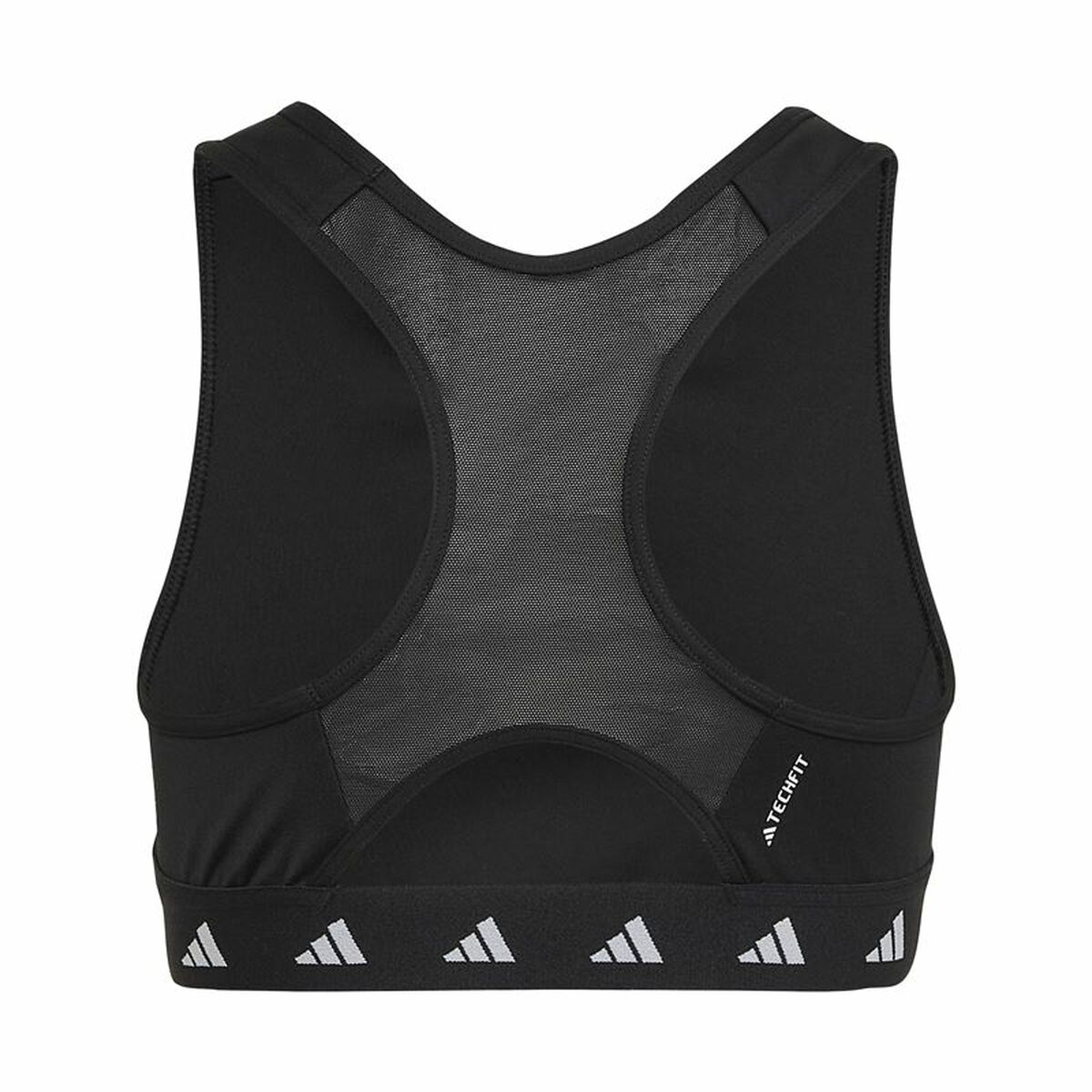 Αθλητικό σουτιέν Adidas TechFit Power Μαύρο