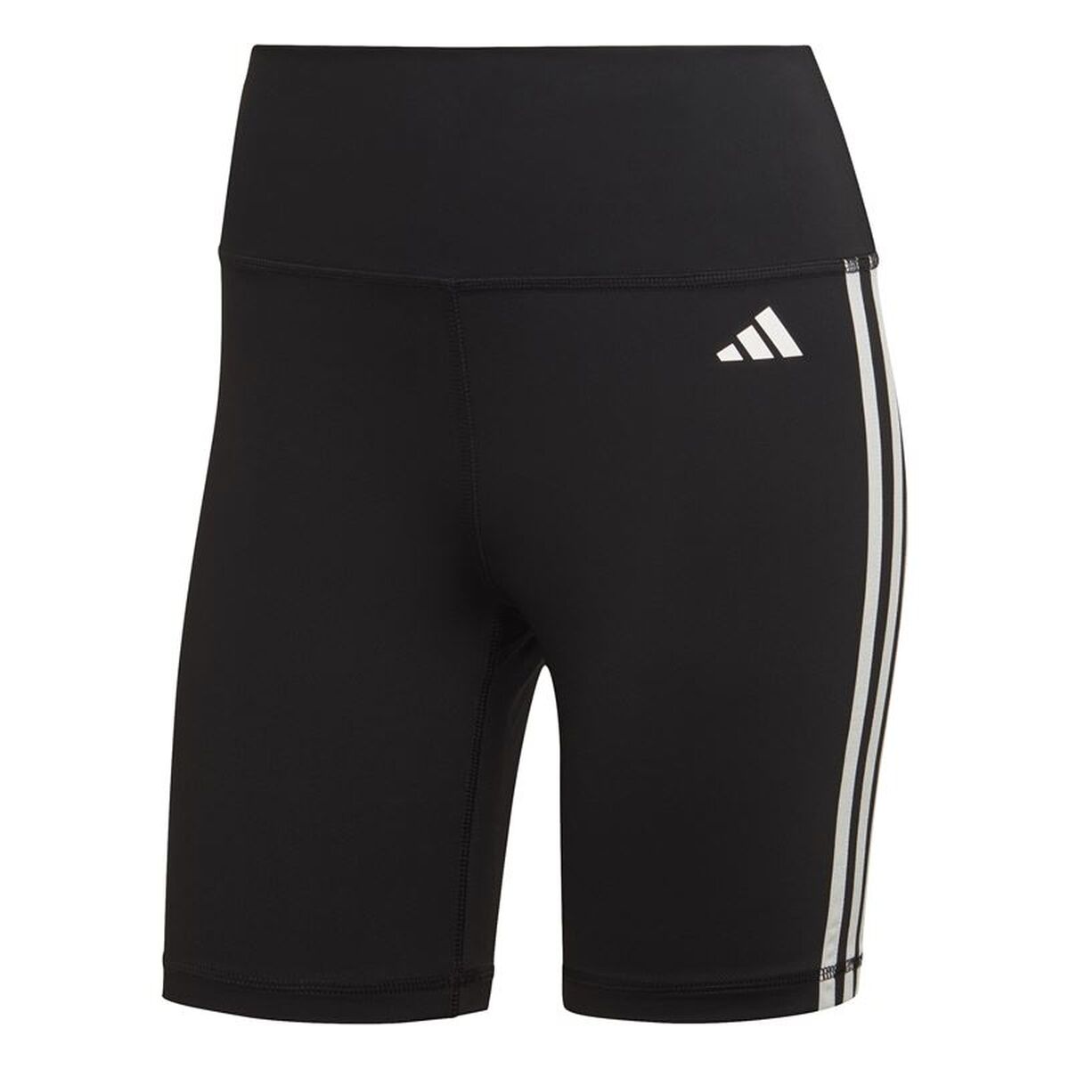 Γυναικεία Αθλητικά Σορτς Adidas Essentials High-Waisted Μαύρο