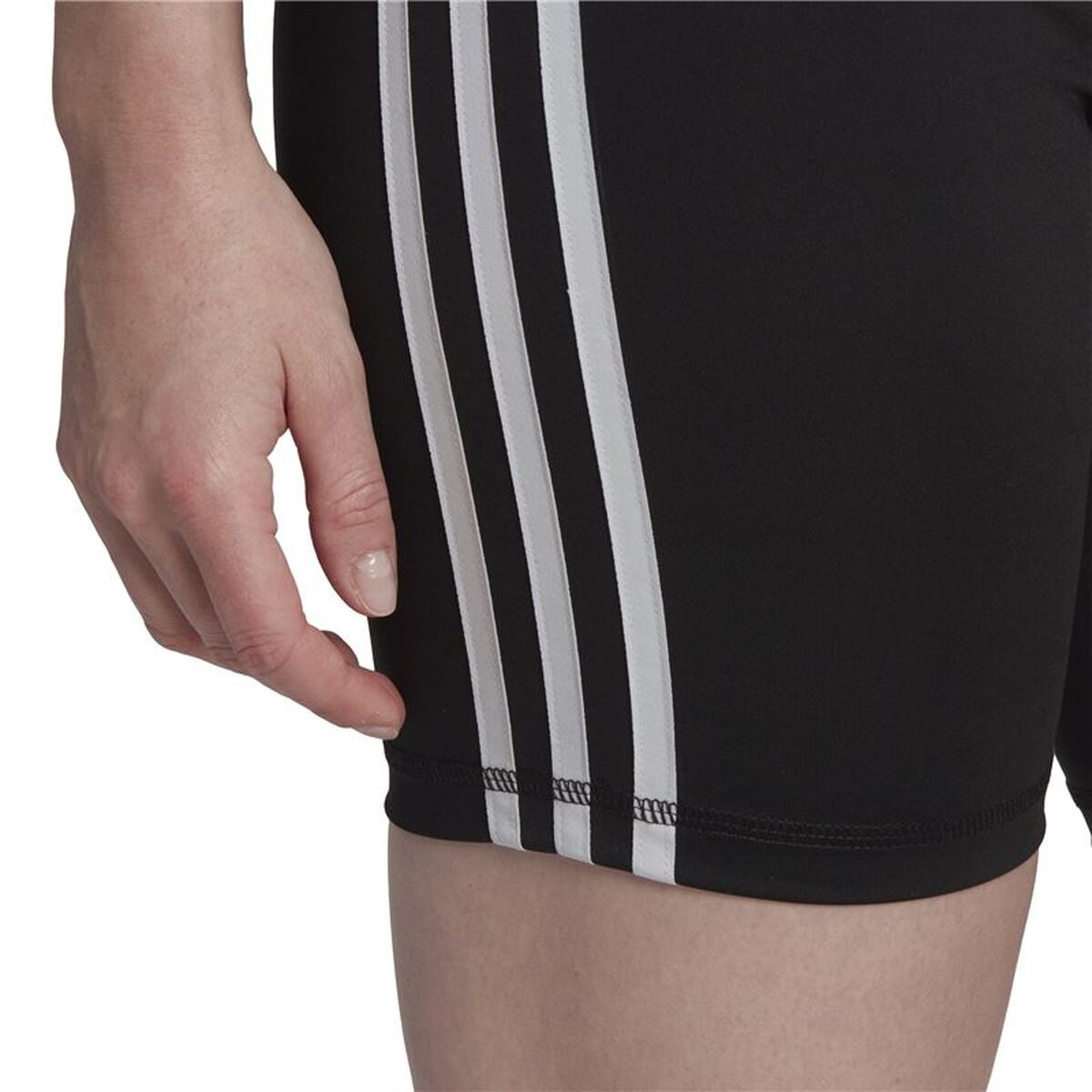 Γυναικεία Αθλητικά Σορτς Adidas Essentials High-Waisted Μαύρο