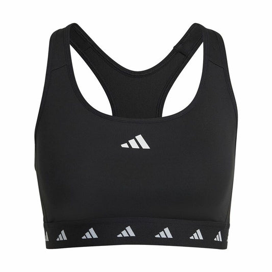 Αθλητικό σουτιέν Adidas Essentials Pwr Ms Μαύρο