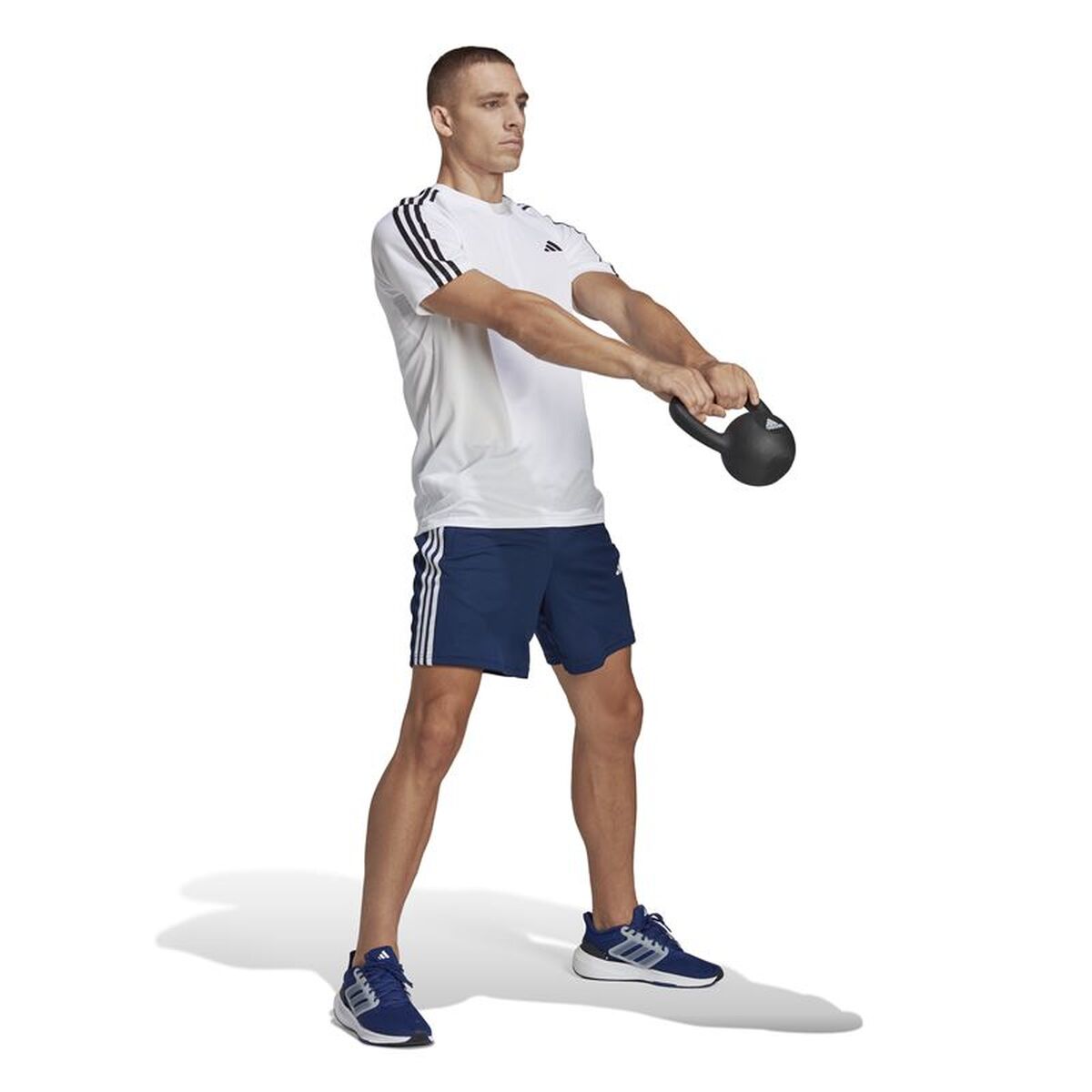 Ανδρικά Αθλητικά Σορτς Adidas Μπλε