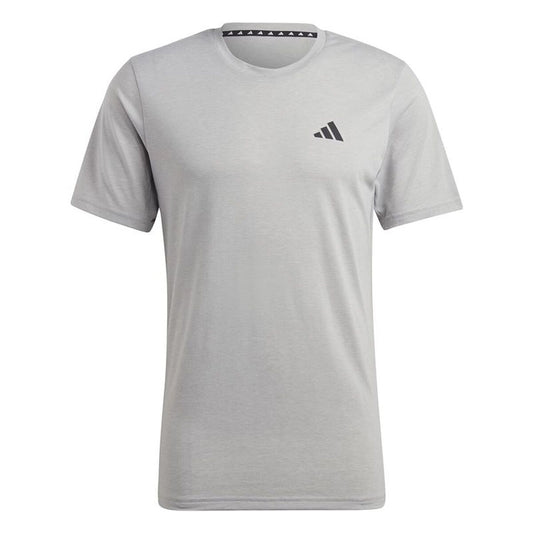 Ανδρική Μπλούζα με Κοντό Μανίκι Adidas Aeroready Γκρι