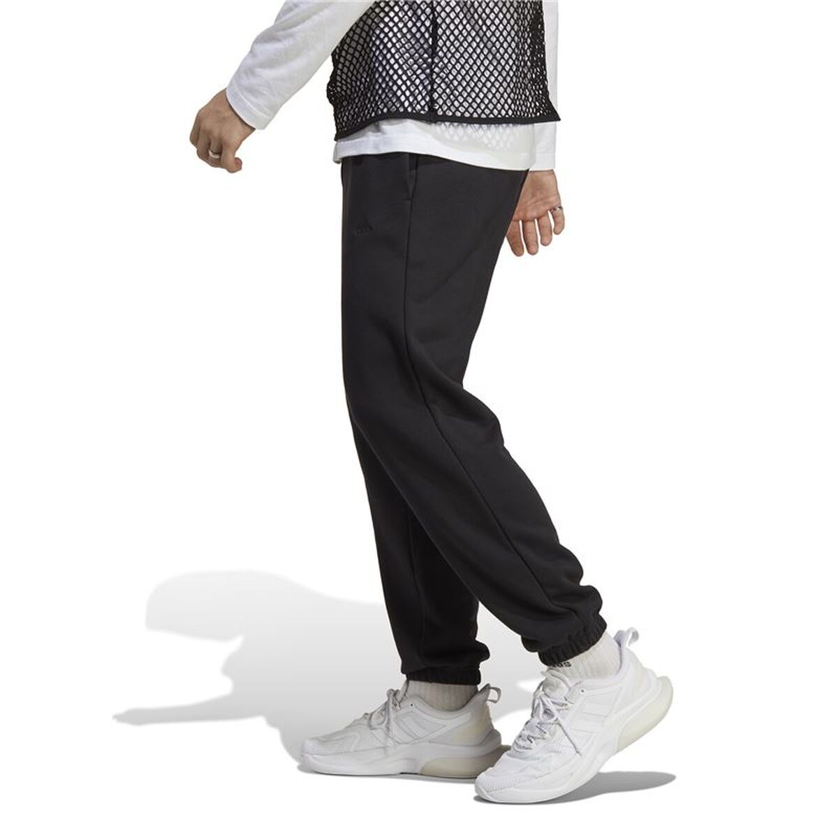 Μακρύ Αθλητικό Παντελόνι Adidas Μαύρο Άντρες