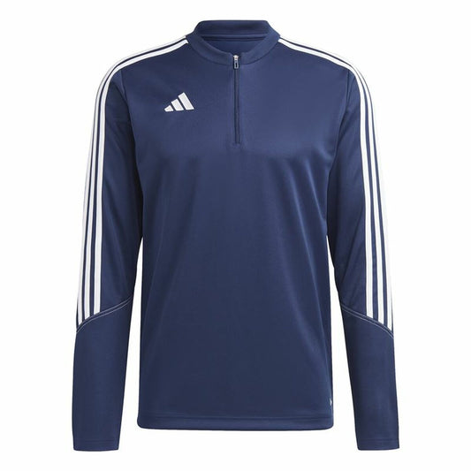 Ανδρικό Φούτερ με Κουκούλα Adidas Tiro 23 Club Μπλε Μπλε Xάλυβα