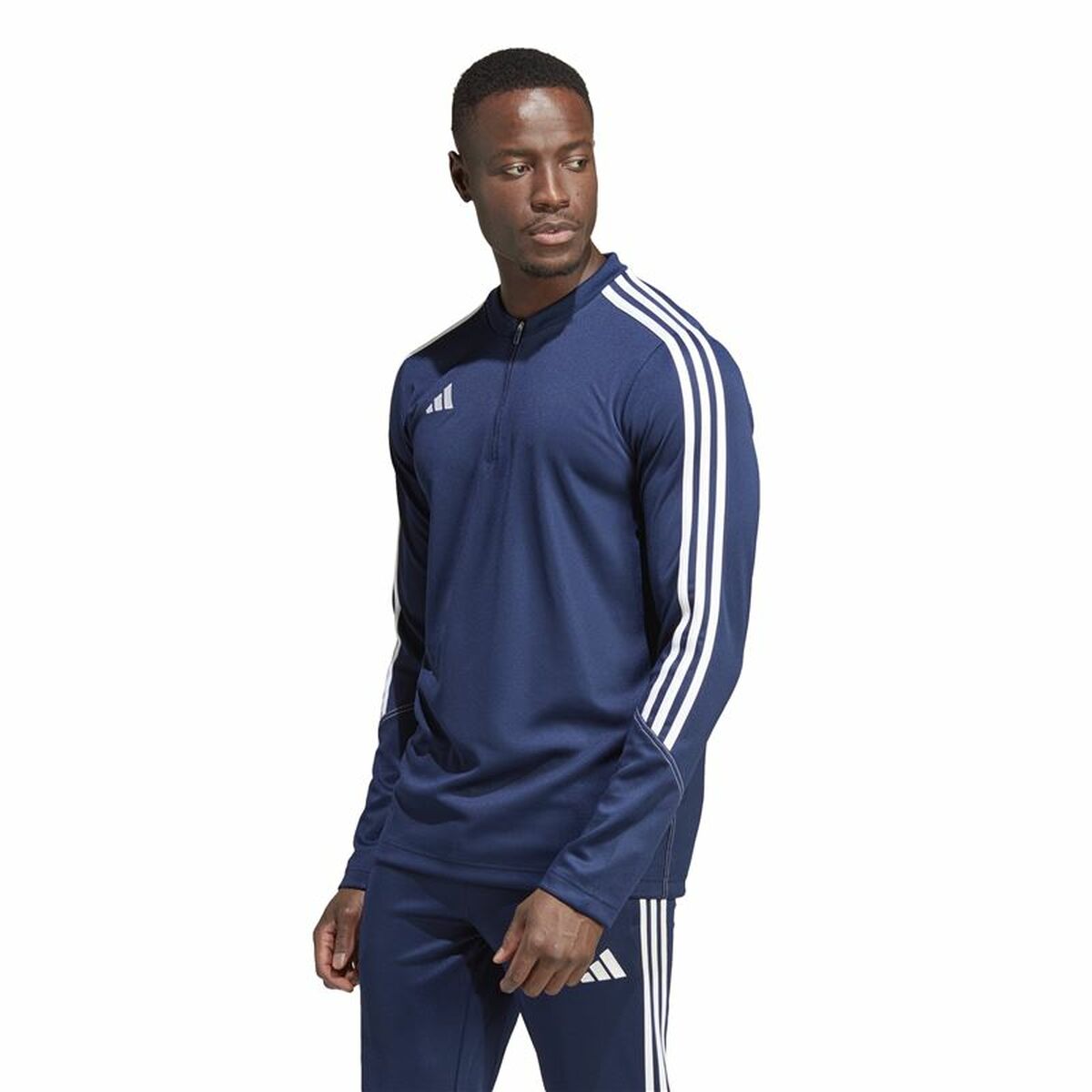 Ανδρικό Φούτερ με Κουκούλα Adidas Tiro 23 Club Μπλε Μπλε Xάλυβα