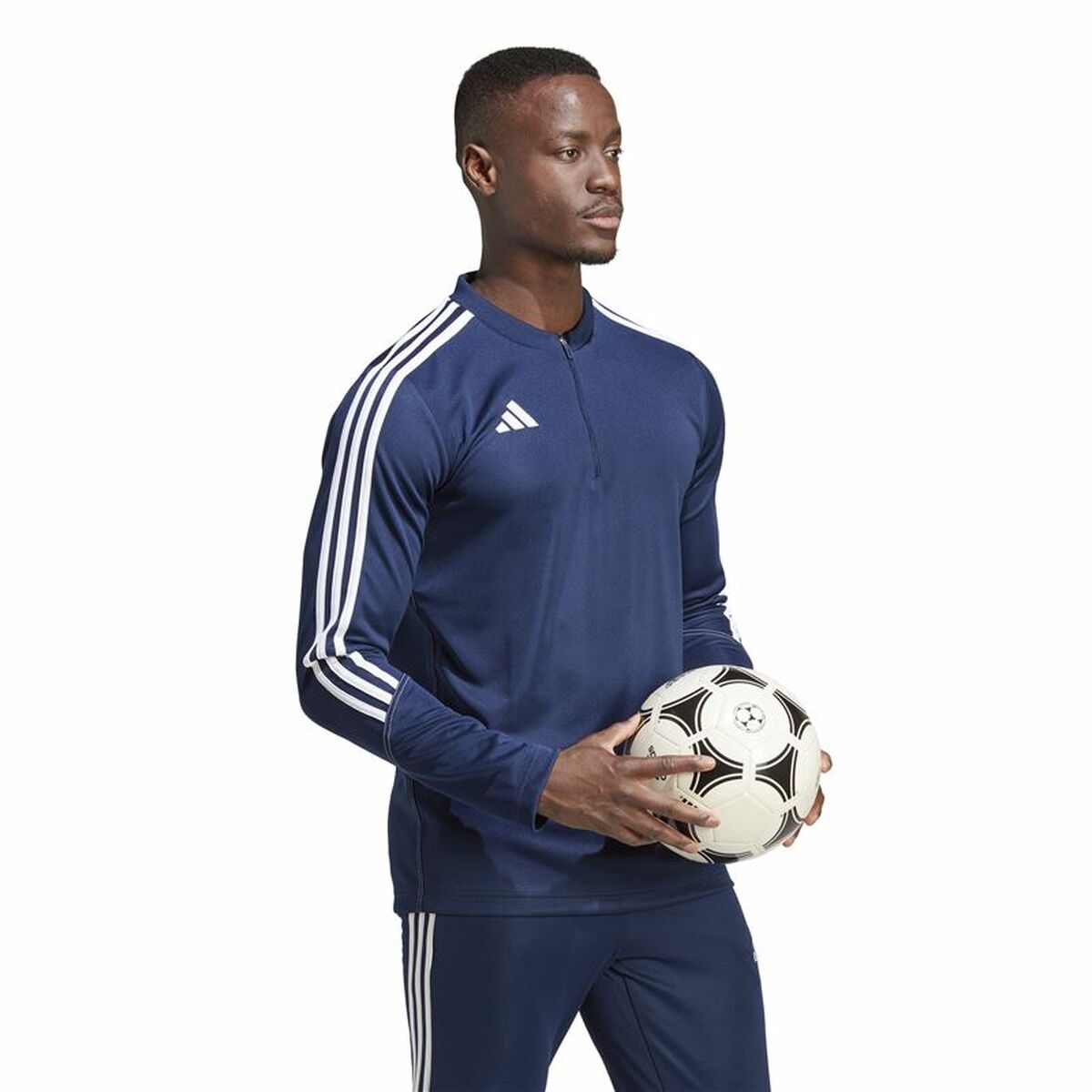 Ανδρικό Φούτερ με Κουκούλα Adidas Tiro 23 Club Μπλε Μπλε Xάλυβα