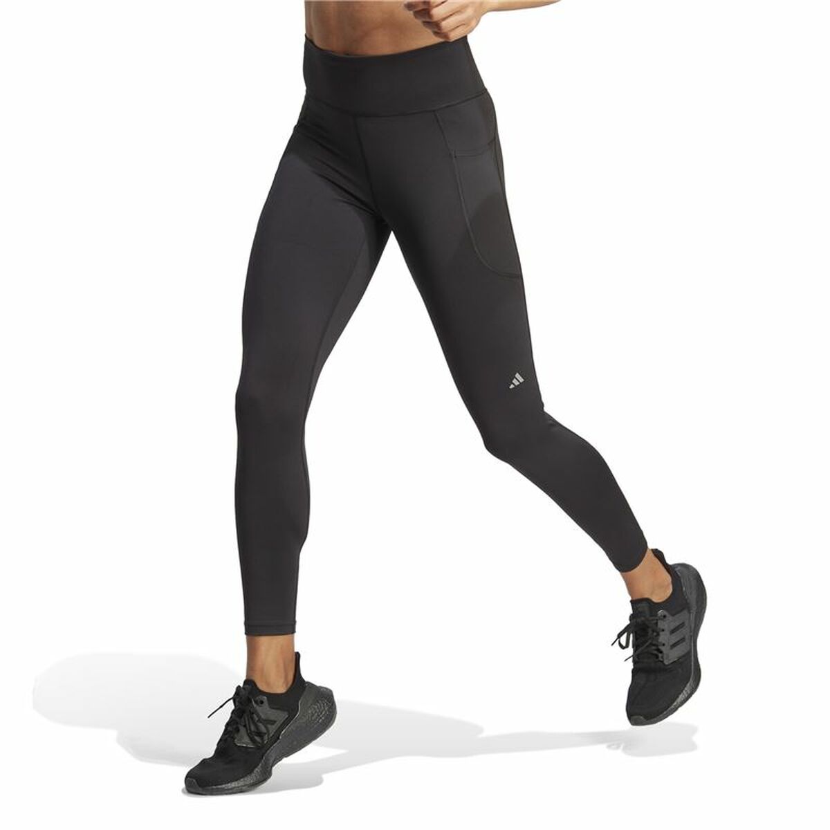 Αθλητικά Γυναικεία Κολάν Adidas Dailyrun 7/8 Μαύρο