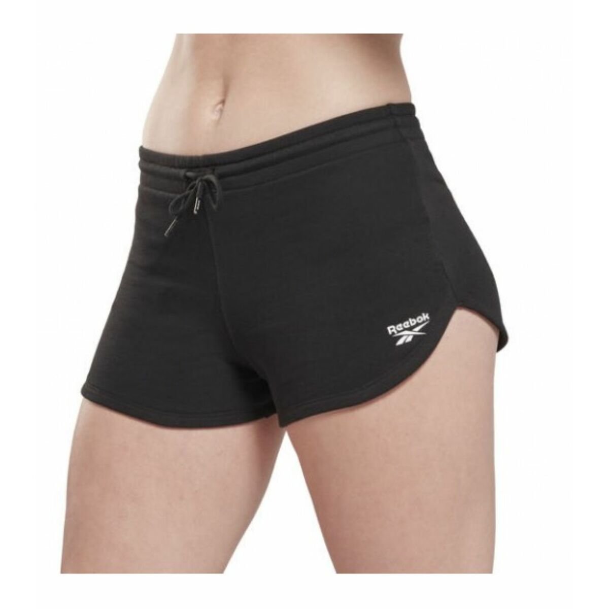 Αθλητικό Σορτς Reebok Identity French Terry Short Μαύρο