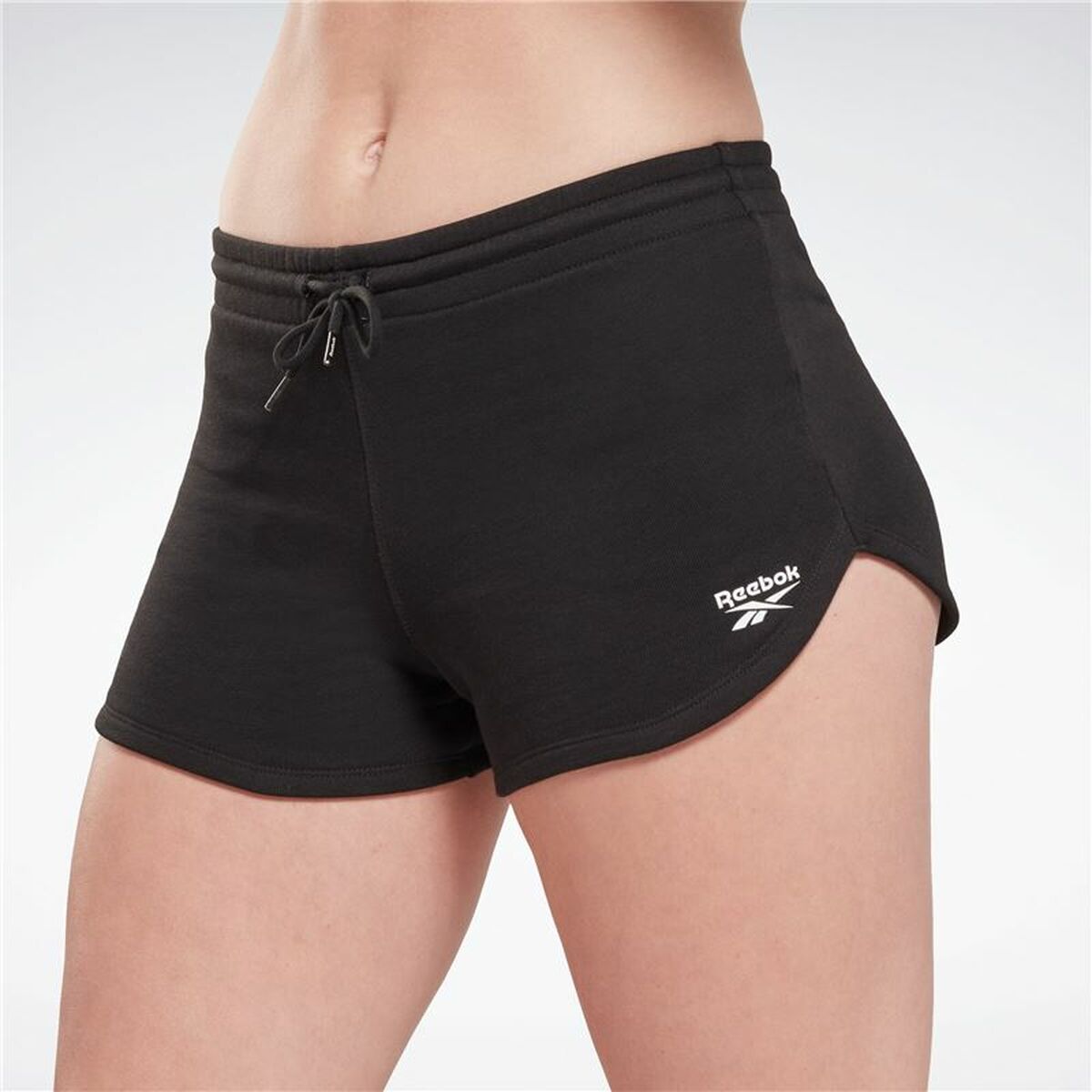Αθλητικό Σορτς Reebok Identity French Terry Short Μαύρο