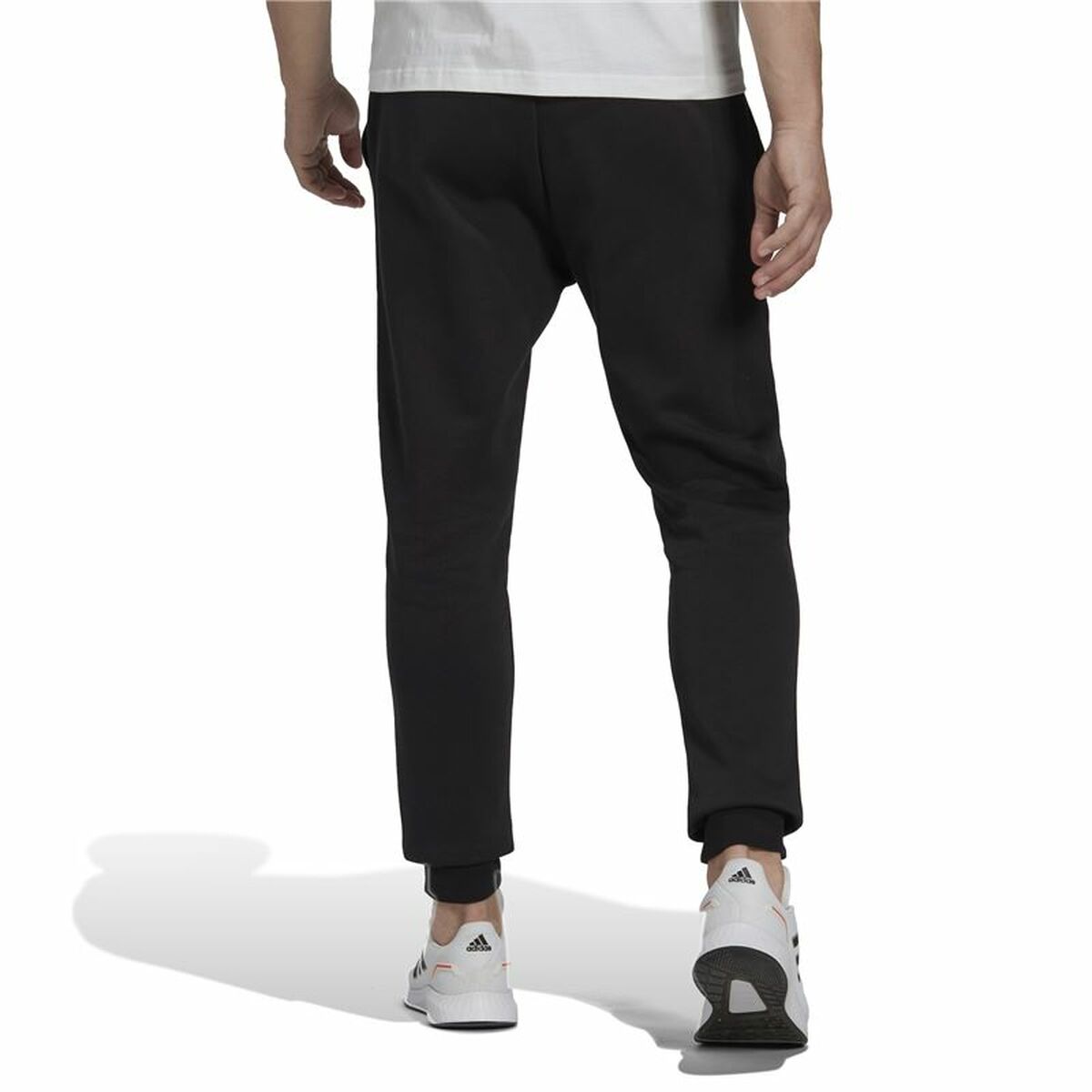 Μακρύ Αθλητικό Παντελόνι Adidas Essentials Μαύρο Άντρες