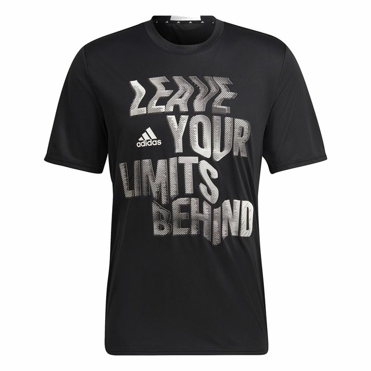 Ανδρική Μπλούζα με Κοντό Μανίκι Adidas HIIT Μαύρο