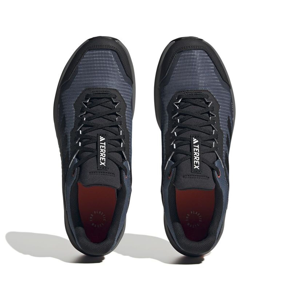 Παπούτσια trail για άνδρες (τρέξιμο στο βουνό) Adidas Terrex Trailrider GTX Μαύρο