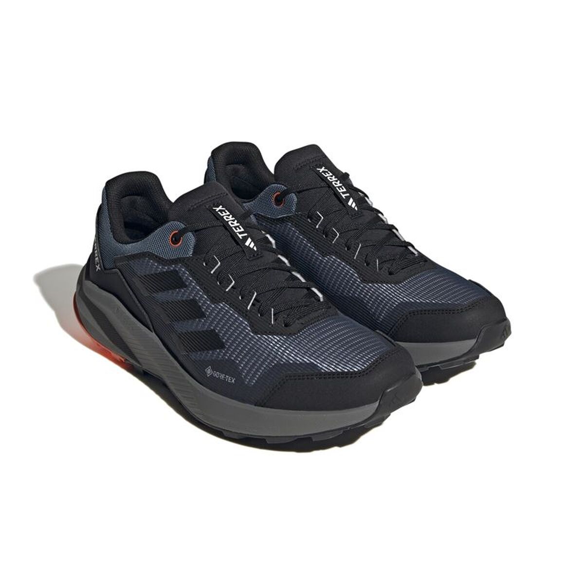 Παπούτσια trail για άνδρες (τρέξιμο στο βουνό) Adidas Terrex Trailrider GTX Μαύρο
