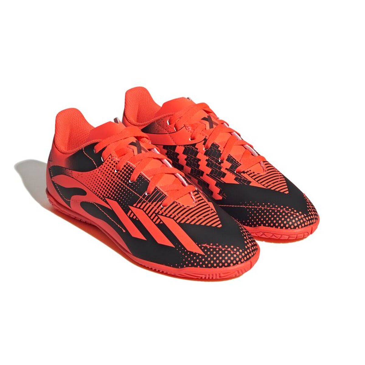 Παπούτσια Ποδοσφαίρου Σάλας για Παιδιά Adidas X Speeportal Messi.4 Πορτοκαλί