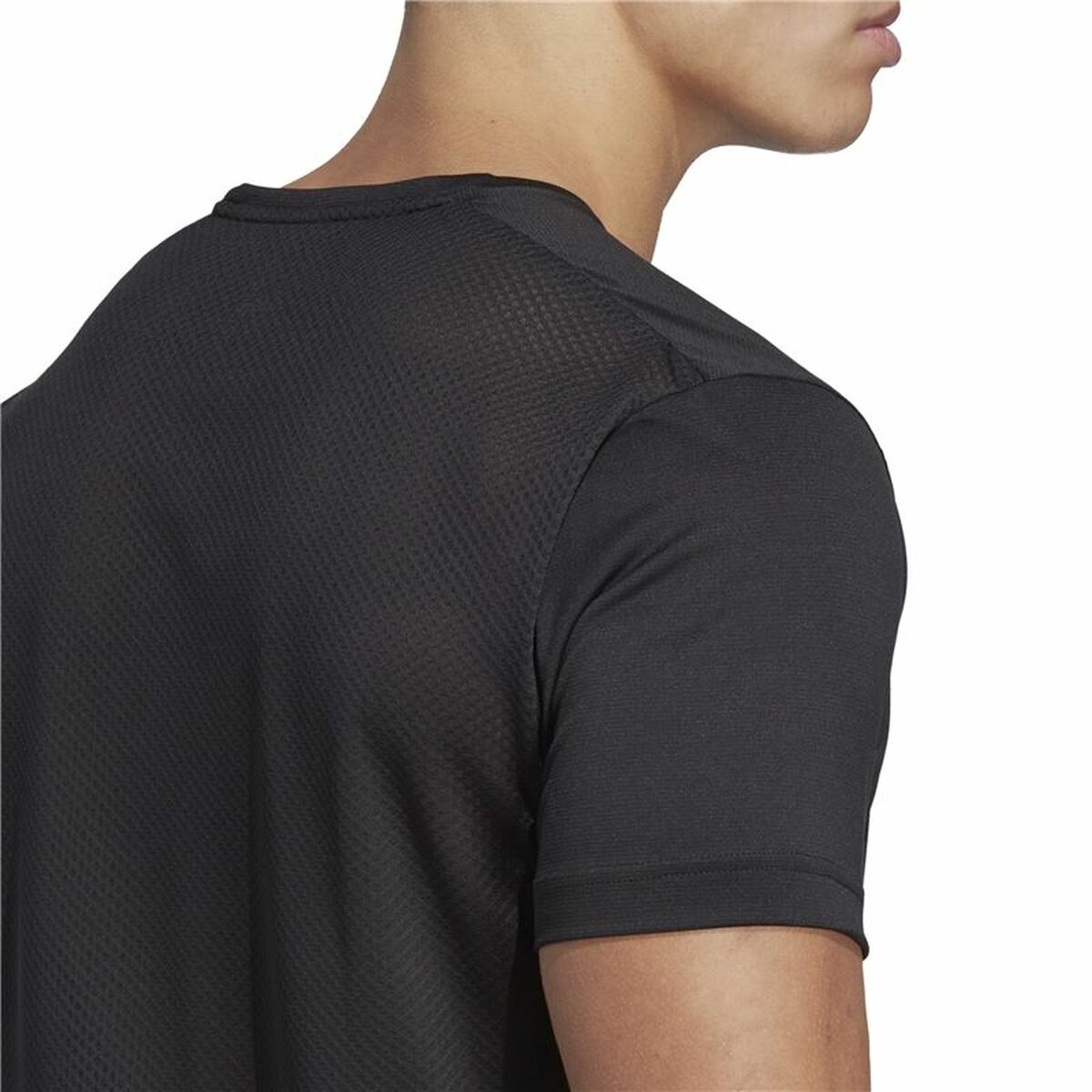Ανδρική Μπλούζα με Κοντό Μανίκι Adidas Agr Shirt Μαύρο