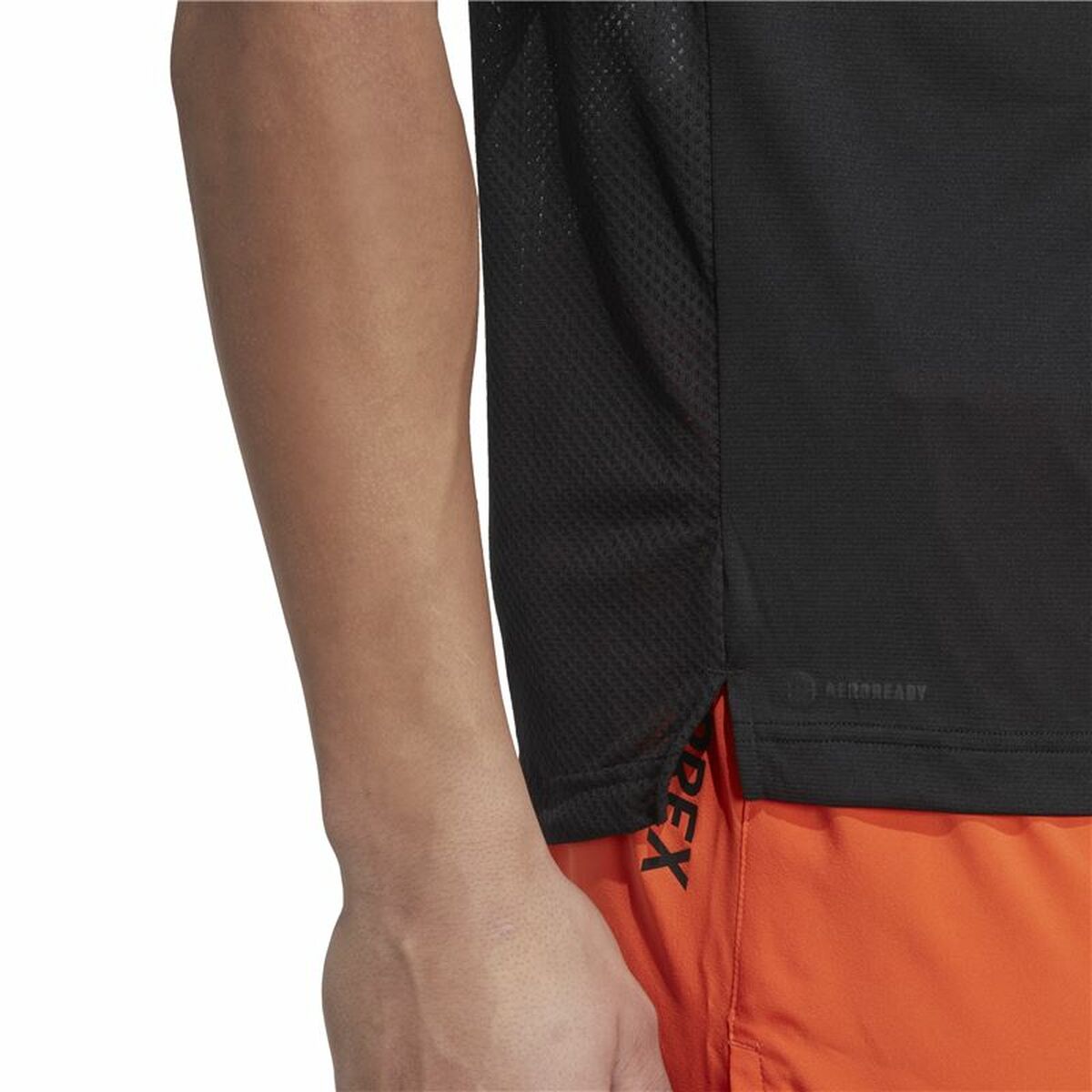 Ανδρική Μπλούζα με Κοντό Μανίκι Adidas Agr Shirt Μαύρο