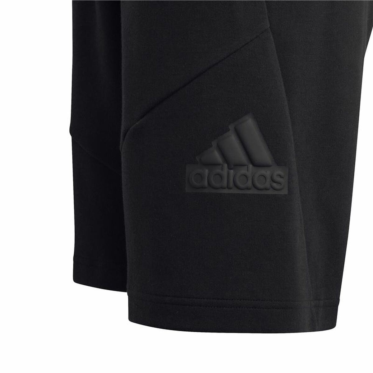 Αθλητικό Σορτς Adidas U Fi Logo Sh Μαύρο