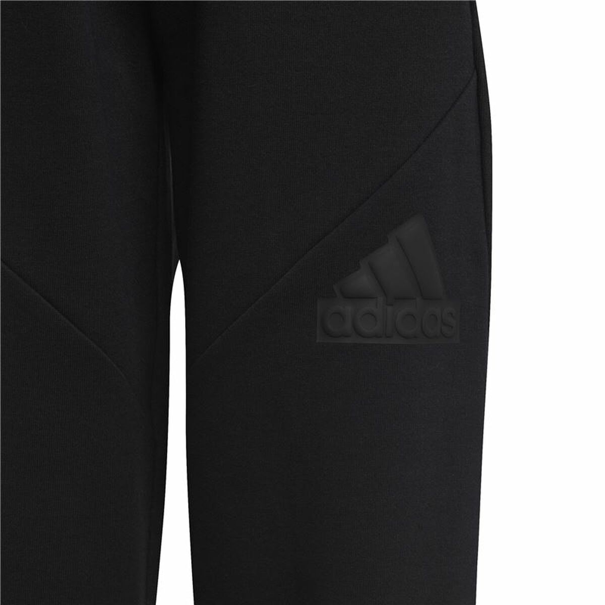 Μακρύ Αθλητικό Παντελόνι Adidas Future Icons Logo Μαύρο