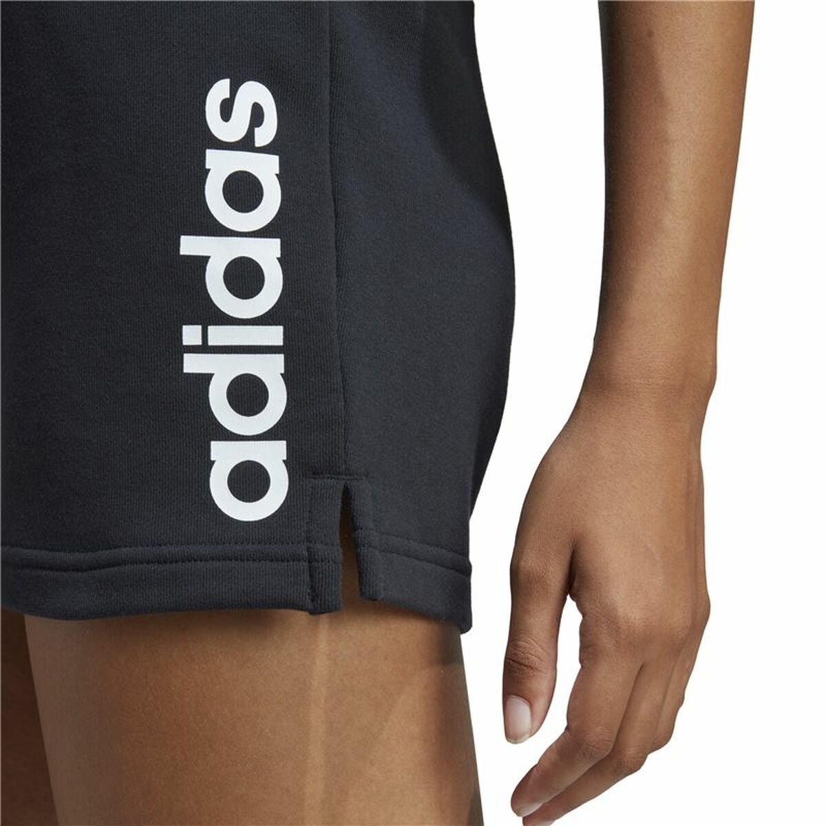 Μακρύ Αθλητικό Παντελόνι Adidas Μαύρο Γυναίκα