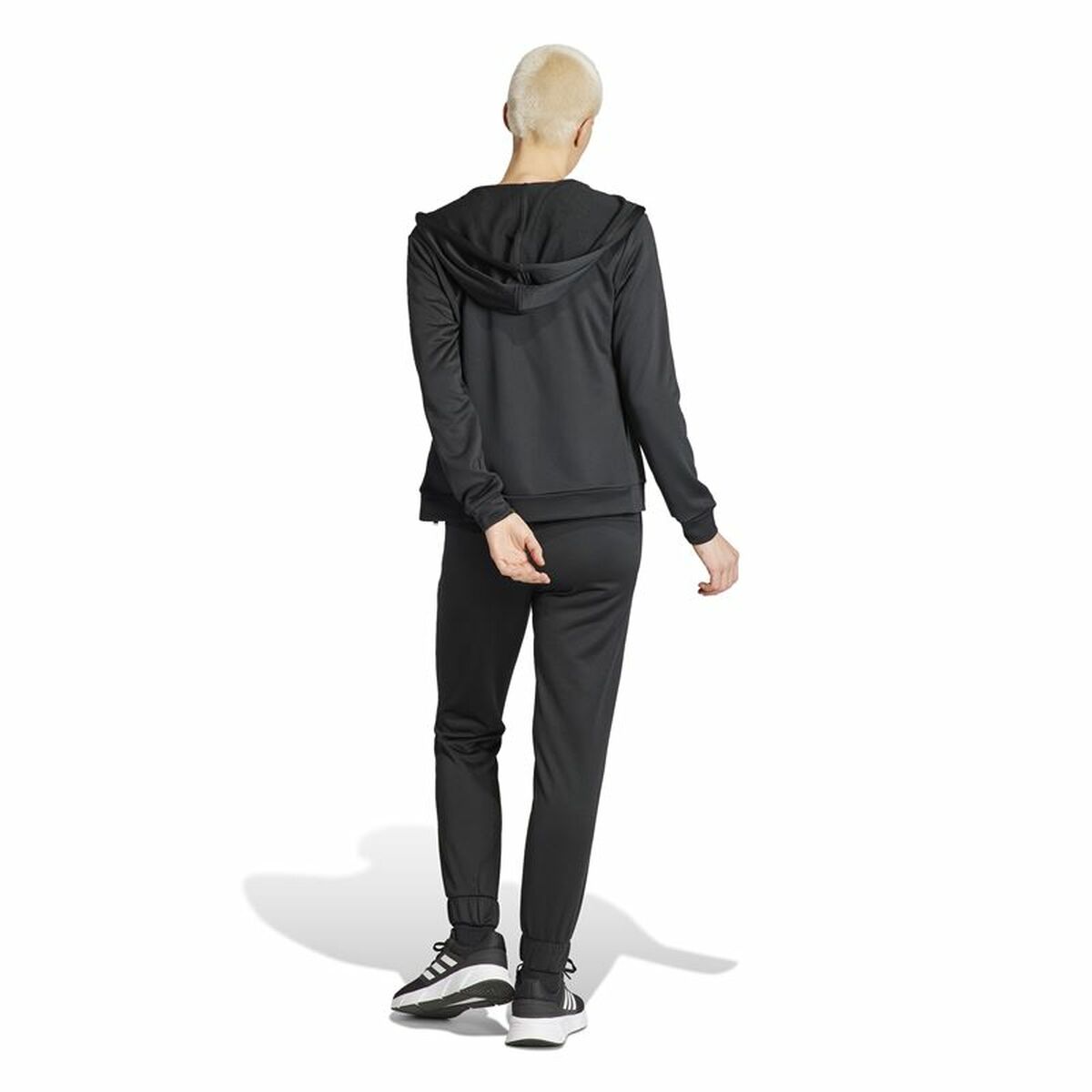 Γυναικεία Αθλητική Φόρμα Adidas Linear Μαύρο