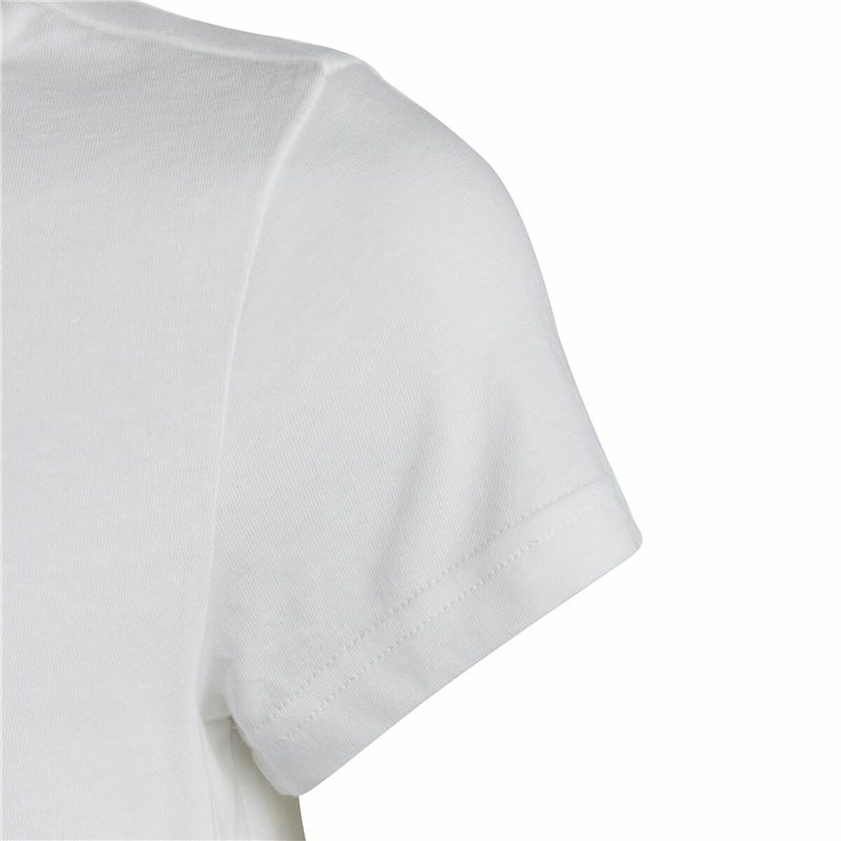Παιδικό Μπλούζα με Κοντό Μανίκι Adidas Essentials Λευκό