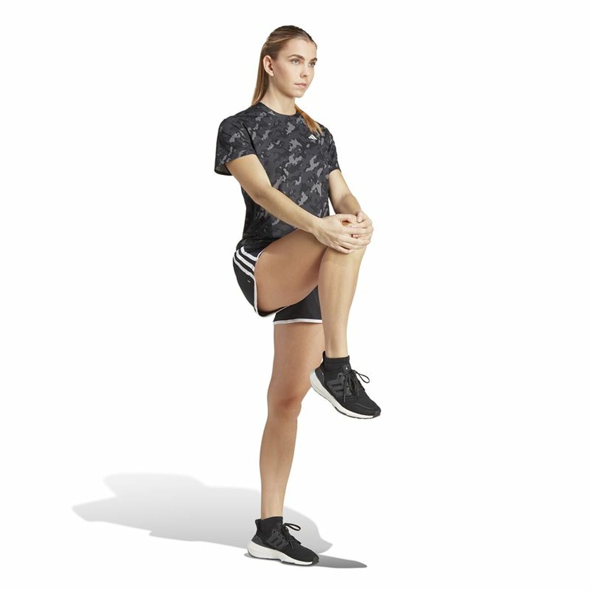 Κοντό παντελόνι Adidas M20 Μαύρο