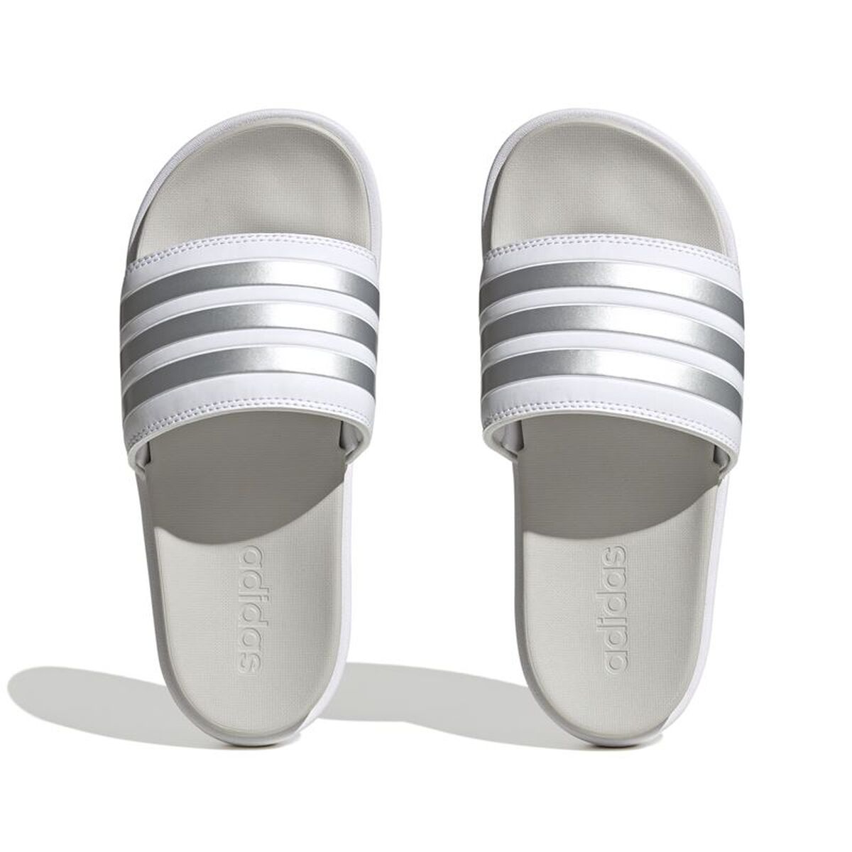 Σαγιονάρες για γυναίκες Adidas Adilette Platform Λευκό