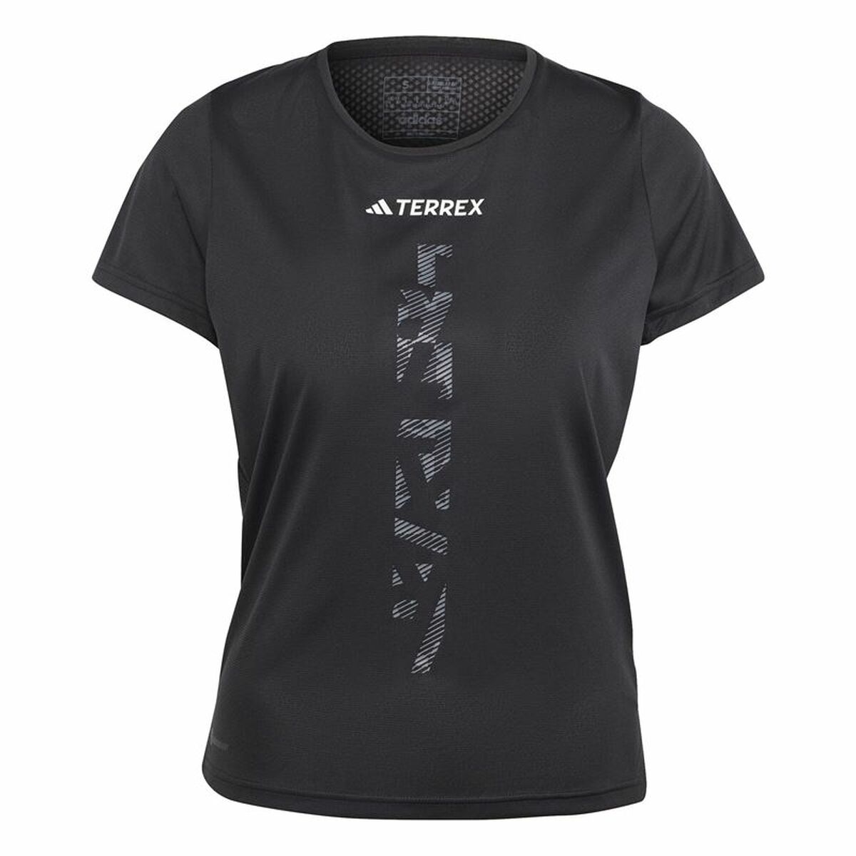 Γυναικεία Μπλούζα με Κοντό Μανίκι Adidas Agr Shirt Μαύρο