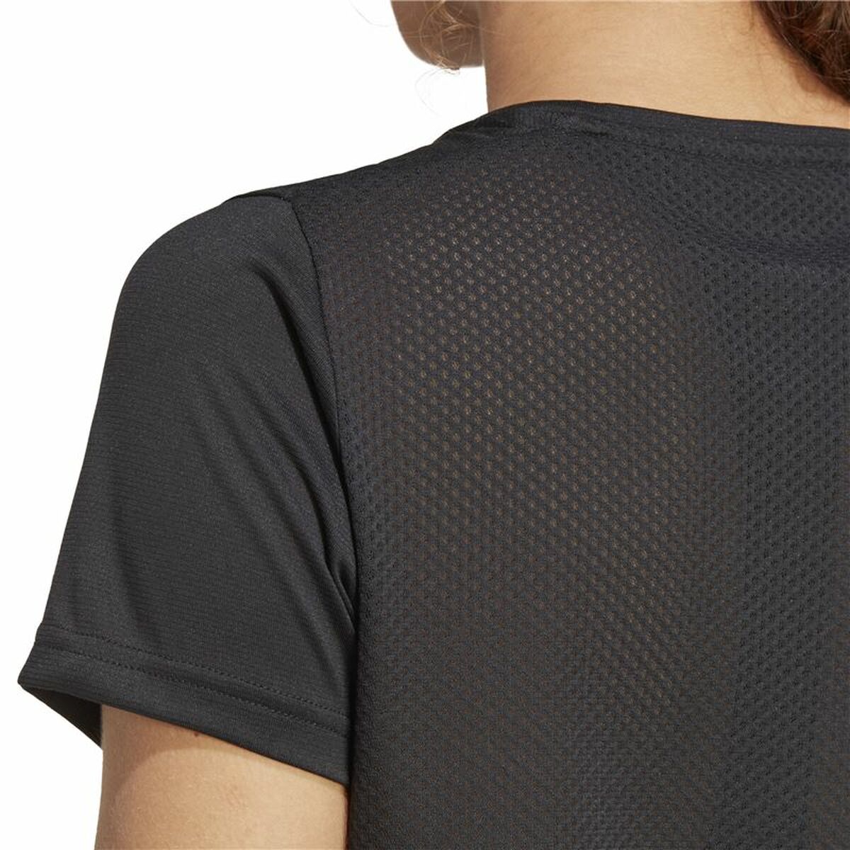 Γυναικεία Μπλούζα με Κοντό Μανίκι Adidas Agr Shirt Μαύρο