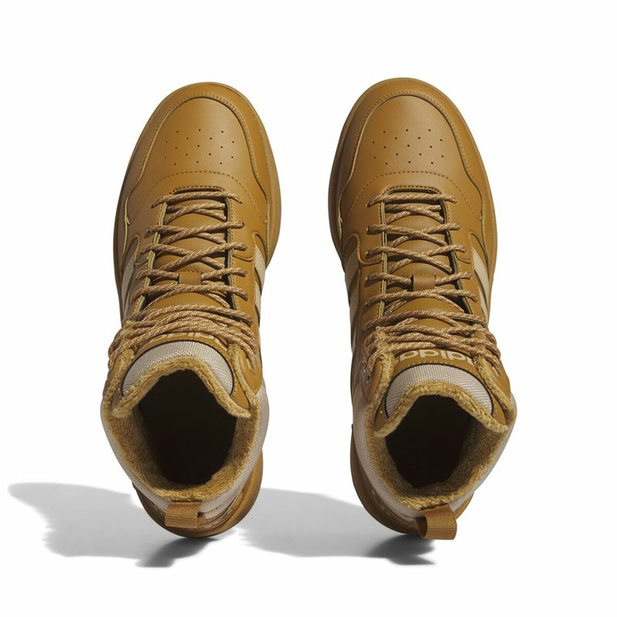 Ανδρικά Casual Παπούτσια Adidas Hoops 3.0 Mid Wtr Χρυσό