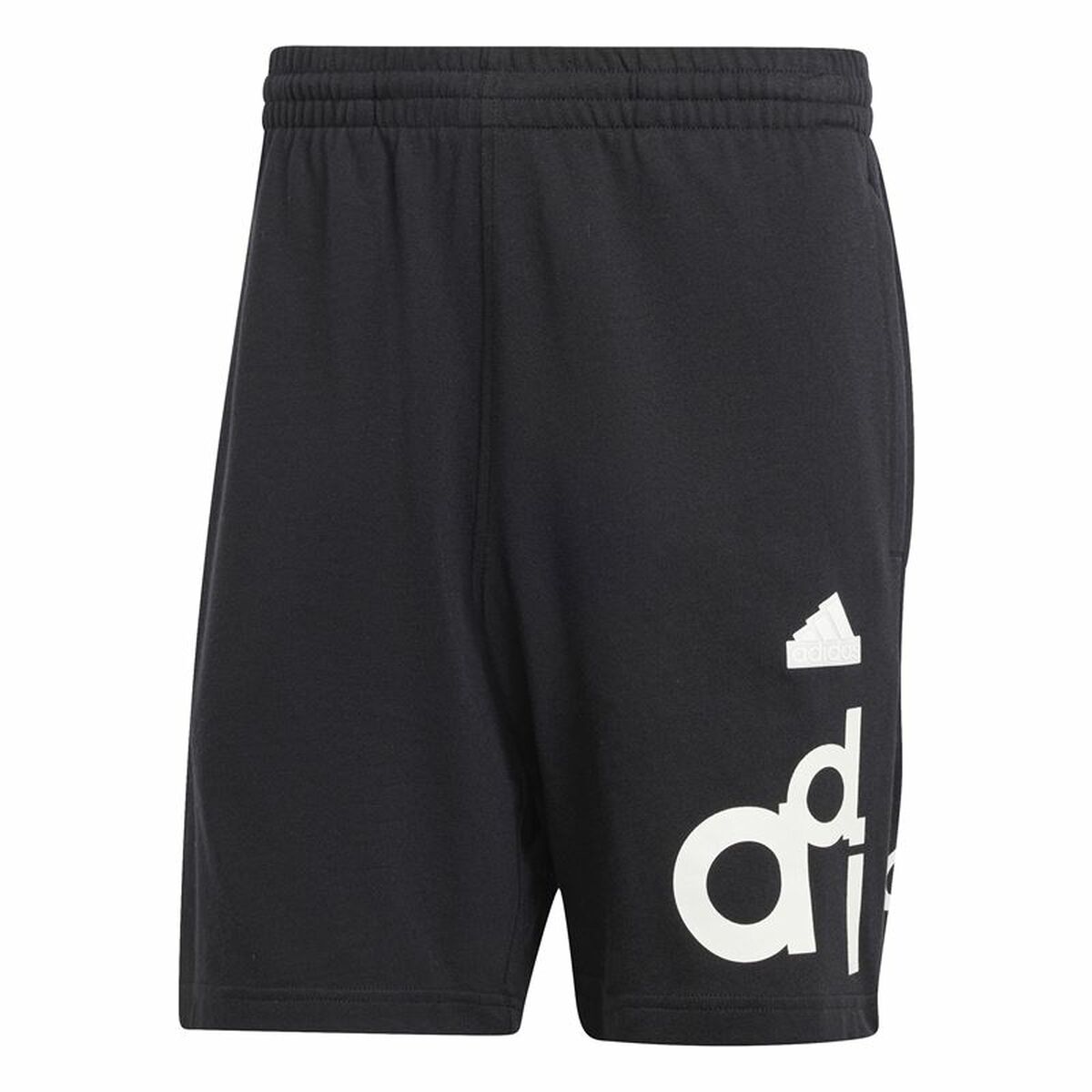Αθλητικό Σορτς Adidas Bl Short Q1 Graphic Μαύρο