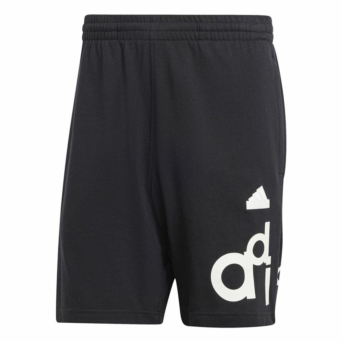 Αθλητικό Σορτς Adidas Bl Short Q1 Graphic Μαύρο