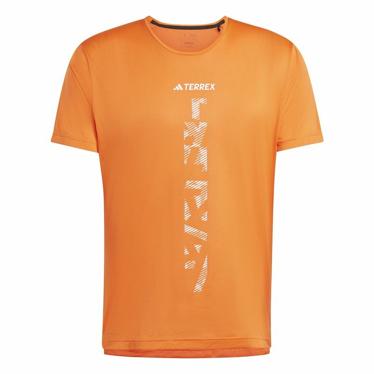Ανδρική Μπλούζα με Κοντό Μανίκι Adidas Agravic Terrex Πορτοκαλί