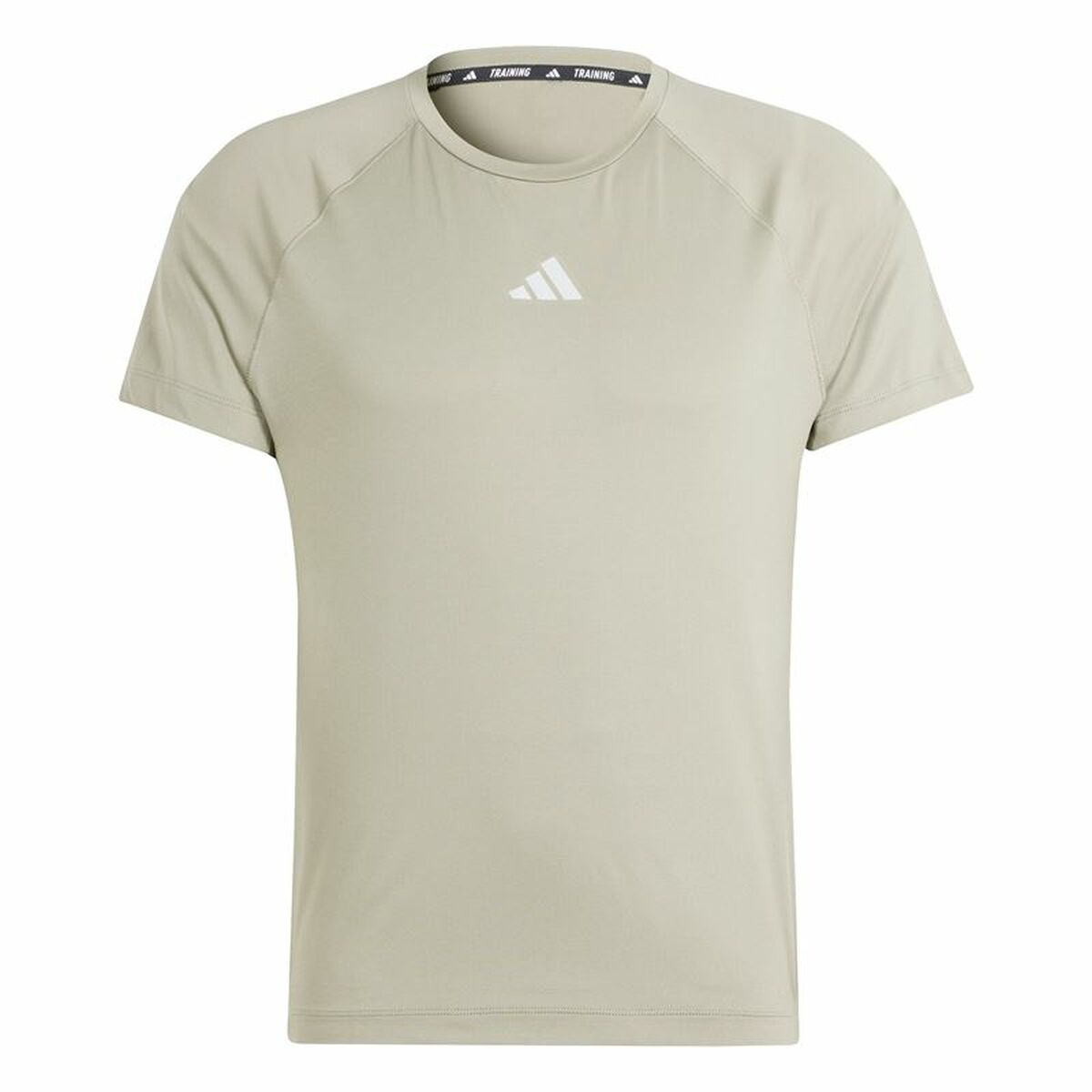 Ανδρική Μπλούζα με Κοντό Μανίκι Adidas Essentials Gym+ Μπεζ