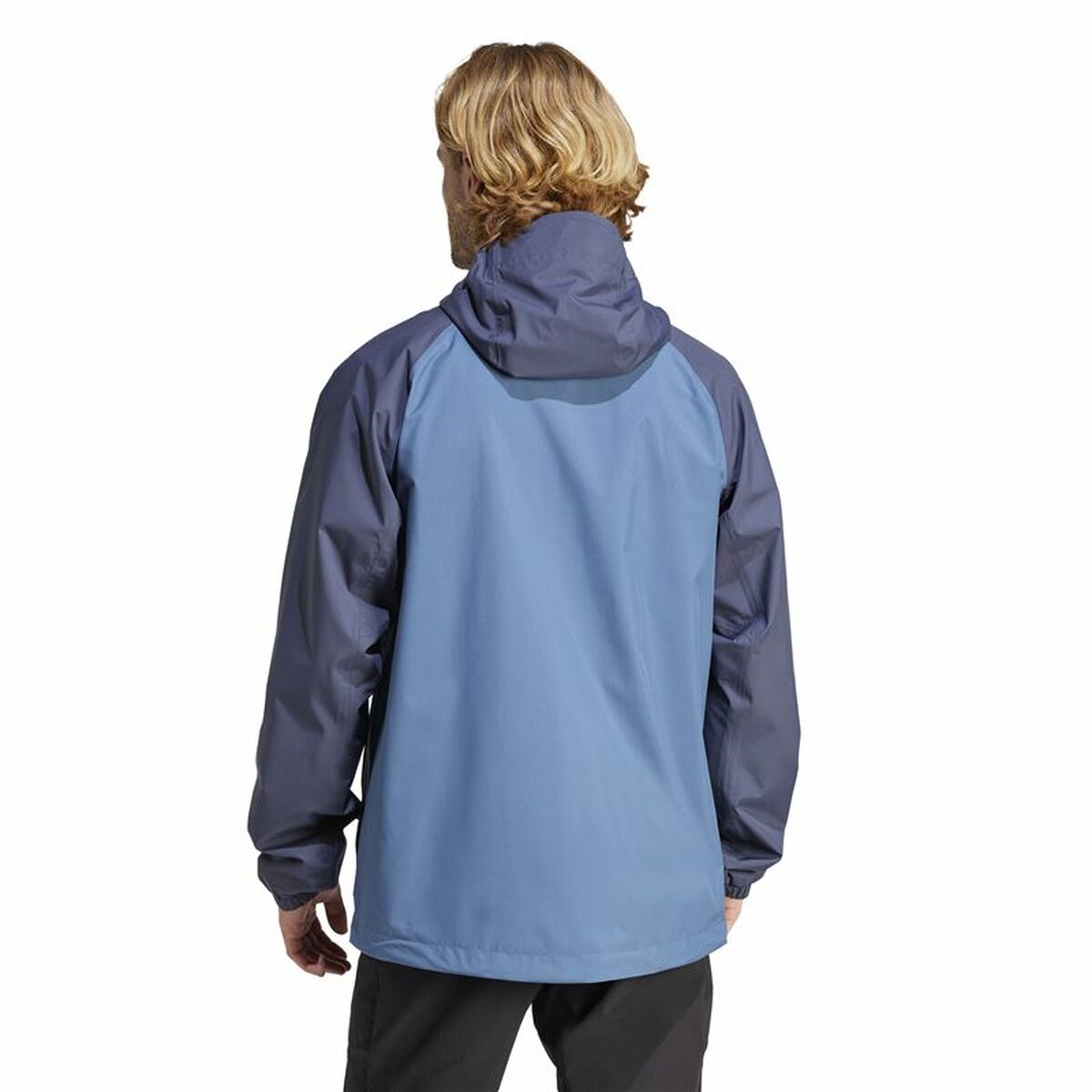 Ανδρικό Αθλητικό Mπουφάν Adidas Multi 2L Rain Μπλε