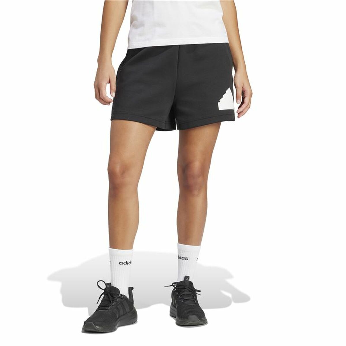 Αθλητικό Σορτς Adidas Future Icons Μαύρο