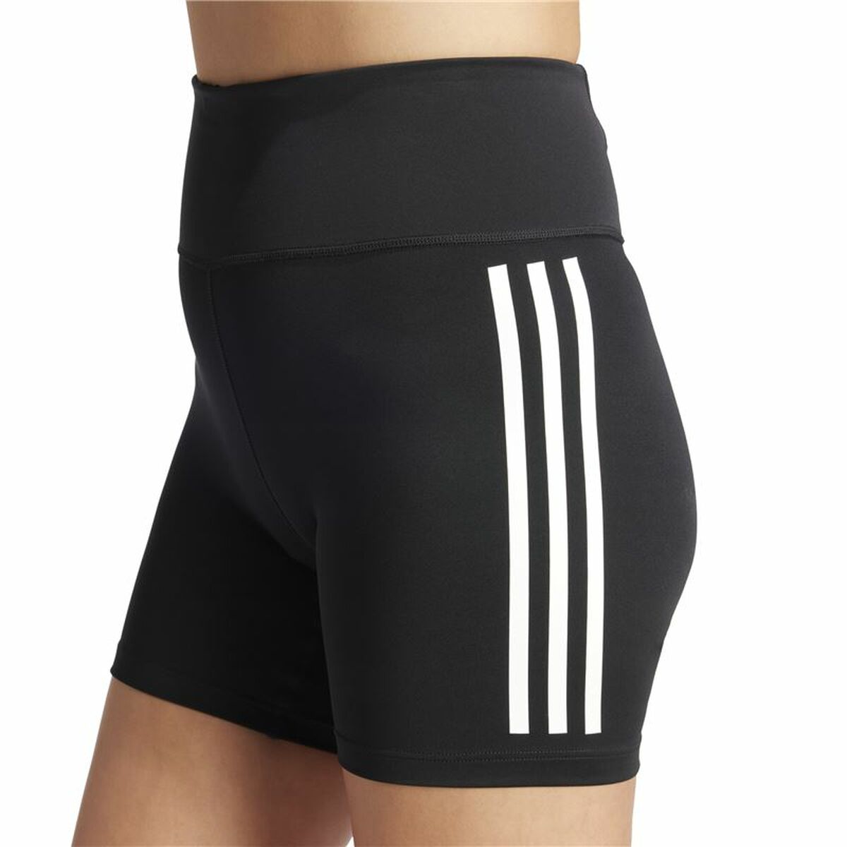 Αθλητικά Γυναικεία Κολάν Adidas Dailyrun 3Stripes 5In Μαύρο