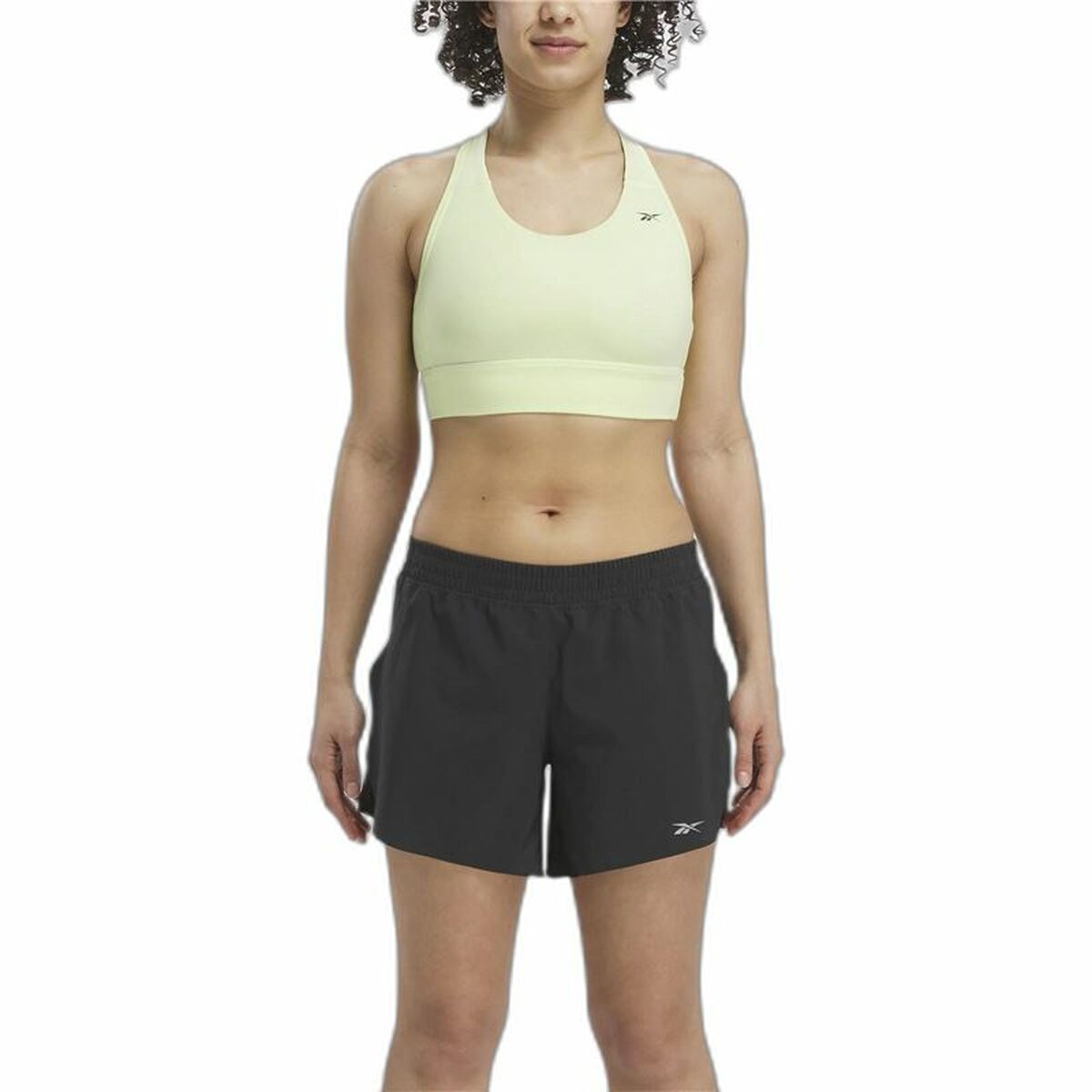 Αθλητικό σουτιέν Reebok Identity Train Πράσινο λιμόνι