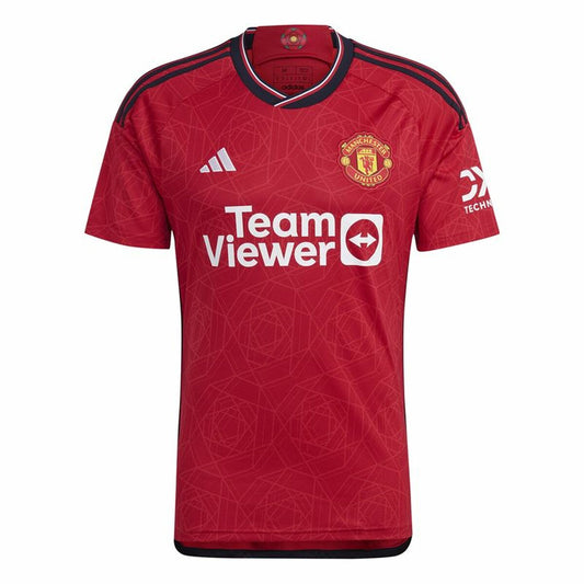 Ανδρική Μπλούζα με Κοντό Μανίκι Adidas Manchester United