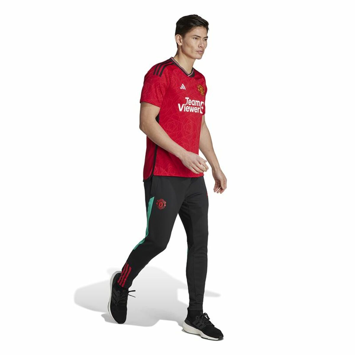 Ανδρική Μπλούζα με Κοντό Μανίκι Adidas Manchester United