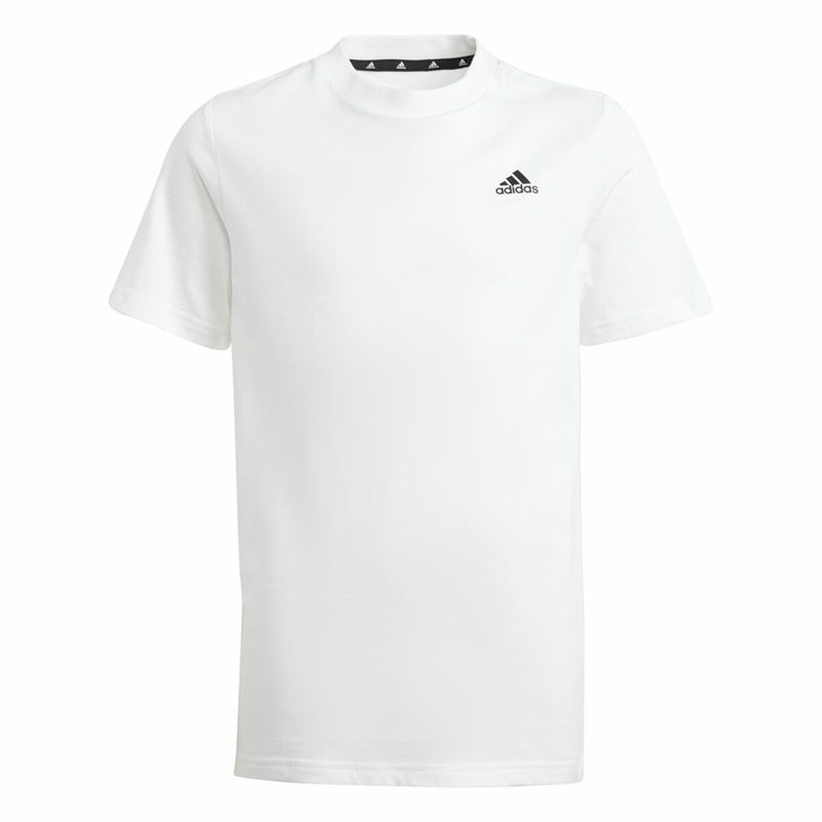 Παιδικό Μπλούζα με Κοντό Μανίκι Adidas U Sl Λευκό