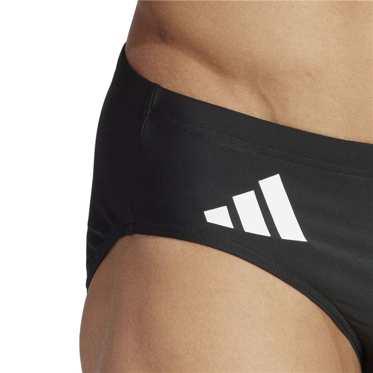 Ανδρικά Μαγιό Adidas Solid Μαύρο