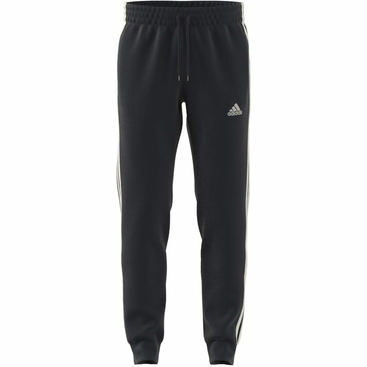 Μακρύ Αθλητικό Παντελόνι Adidas 3S Fl Tc Pt Μαύρο Άντρες