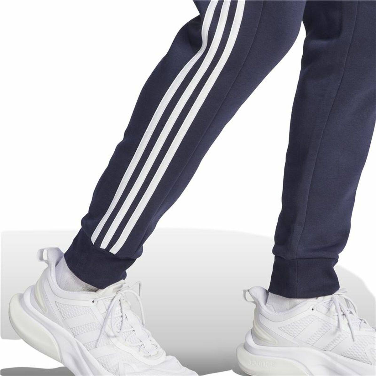 Μακρύ Αθλητικό Παντελόνι Adidas 3S Fl Tc Pt Μαύρο Άντρες