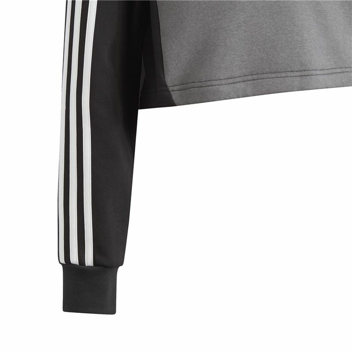 Γυναικεία Αθλητική Φόρμα Adidas Tiberio 3- Stripes Colorblock Μαύρο Γκρι