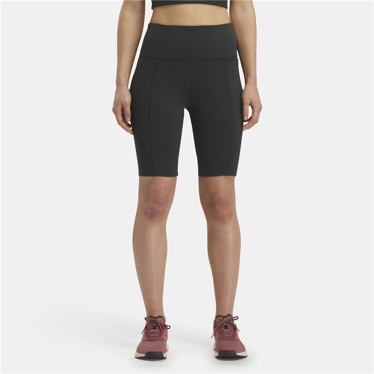 Αθλητικά Γυναικεία Κολάν Reebok Identity Sl Fitted Short Μαύρο
