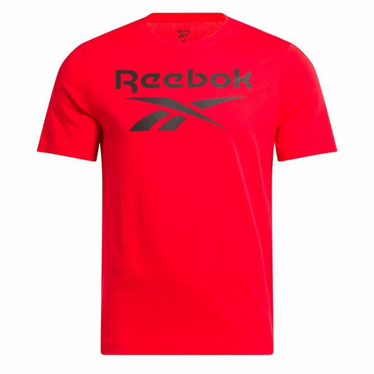 Ανδρική Μπλούζα με Κοντό Μανίκι Reebok Reebok Identity Big Κόκκινο